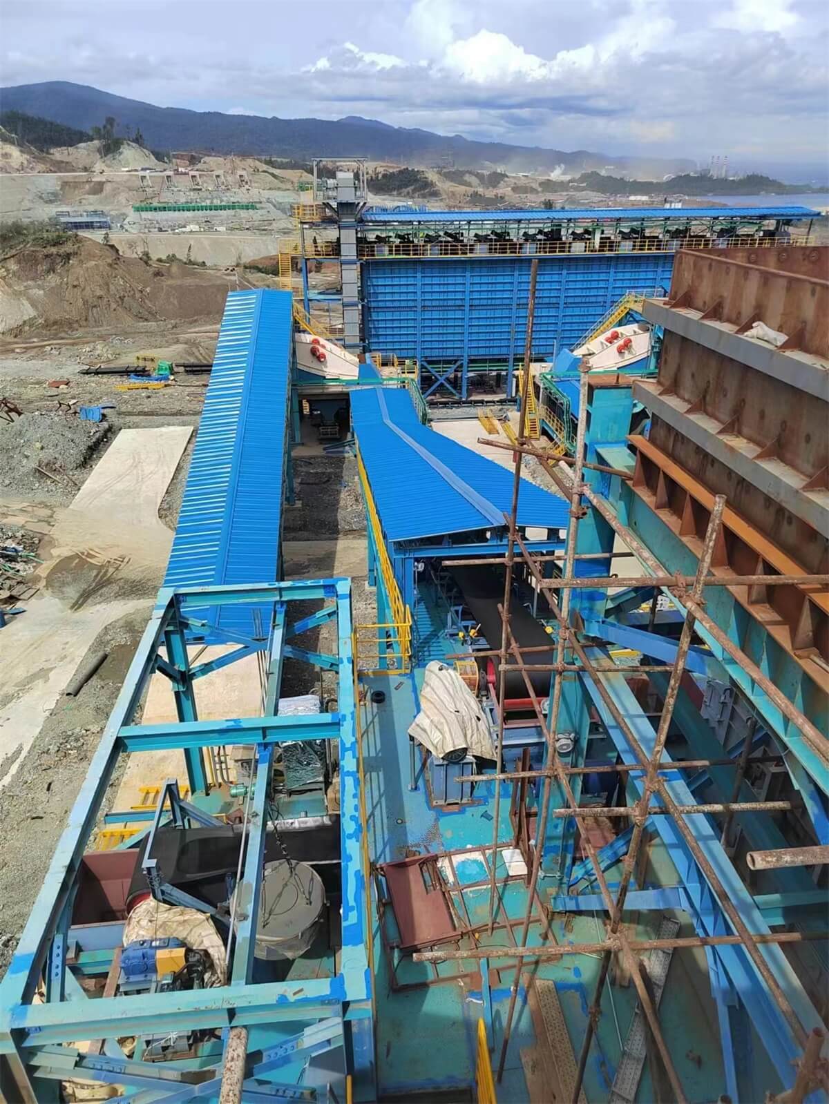 Mining industry, ore concentrates and tailings